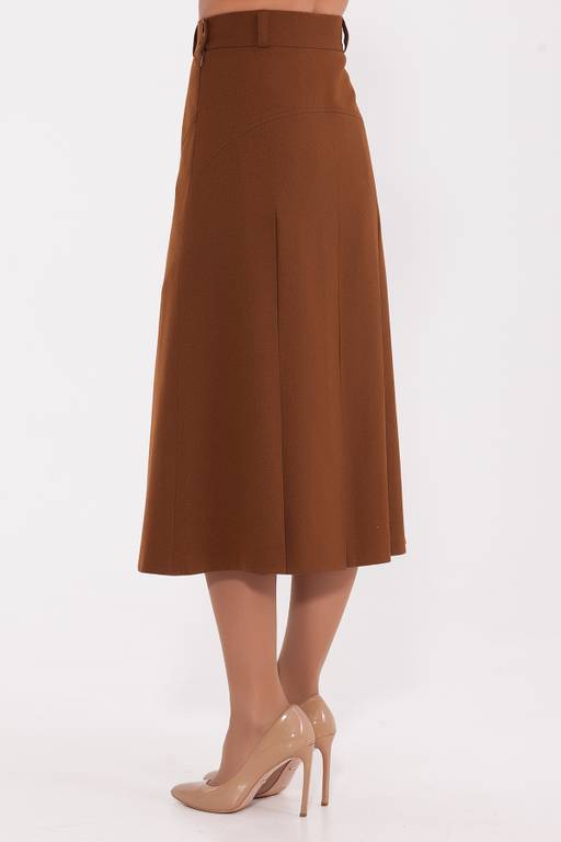 юбка с уникальным фасоном в составе шерсть - Трика фото 4