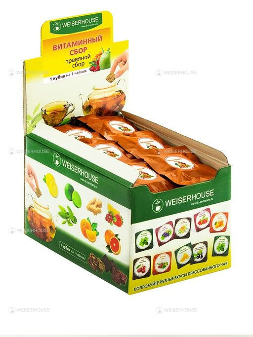 Витаминный сбор кубики 5-7гр, ШТ 1упХ50 шт