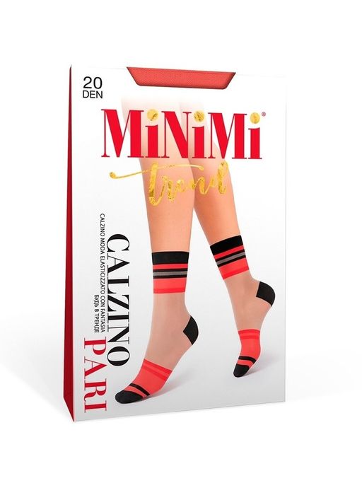 MINI calz. PARI 20 Носки (с яркими полосками) - blu - Minimi фото 2