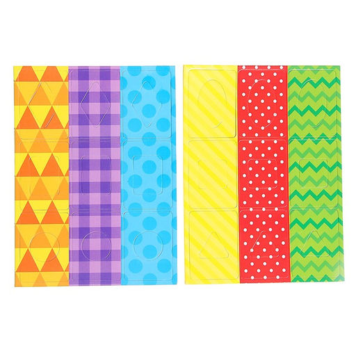 Обучающий набор Карточки по методике Сегена. Узоры, 18 карточек, материал EVA - Iq-zabiaka фото 2