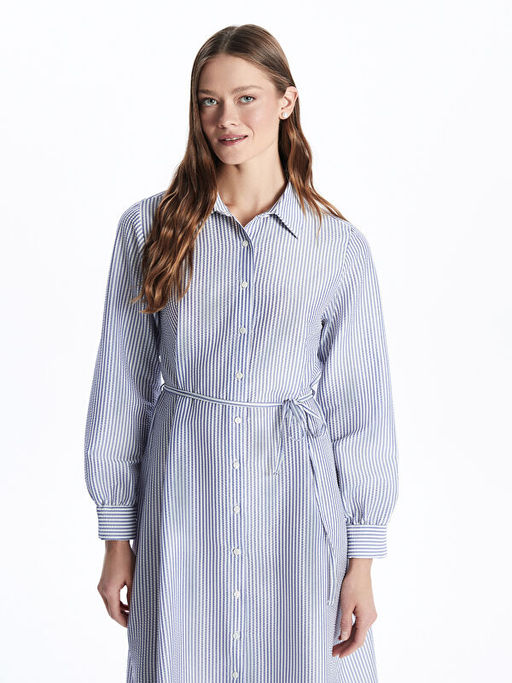 ?izgili Ku?akl? Kad?n Midi Elbise