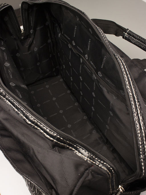 LACCOMA сумка 88723A-черный эко кожа+полиэстер полиэстр