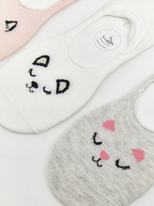 Bask?l? Kad?n Babet ?orap 3l?