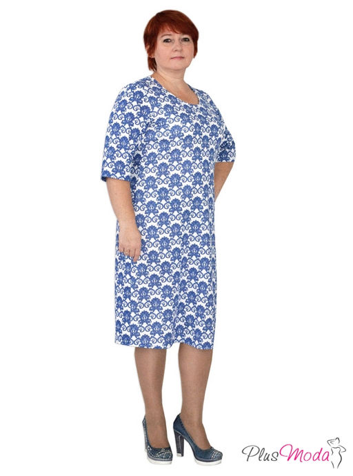 Платье Модель №174 размеры 50-76 - Plusmoda фото 2