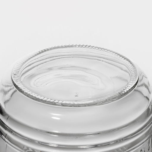 Банка для сыпучих Доляна «Уют», 2.1 л, 12×19 см, с бугельным замком, стекло, прозрачная