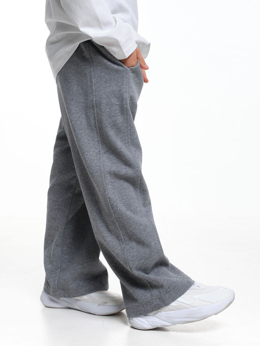 Брюки для мальчика 22-2079 т.серый меланж