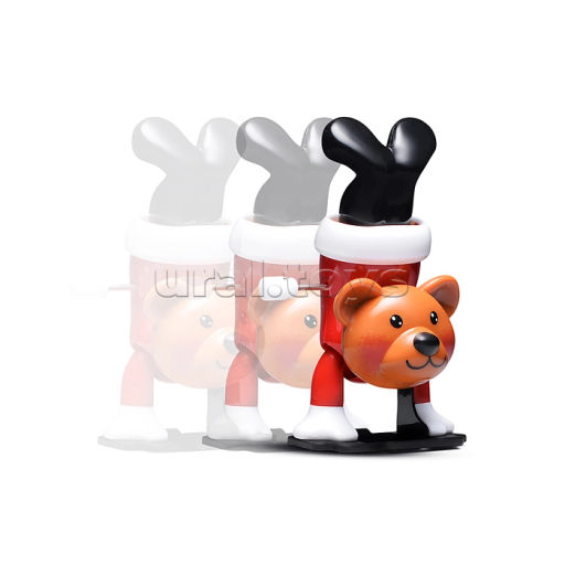 Мой благотворительный взнос в Коробку Храбрости - Заводная игрушка "Новогодняя" в коробке