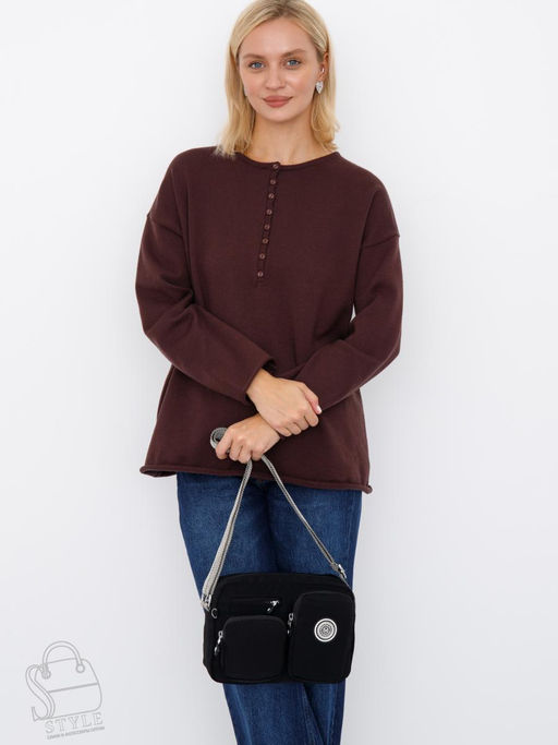 Сумка женская 8680MD black Mindesa