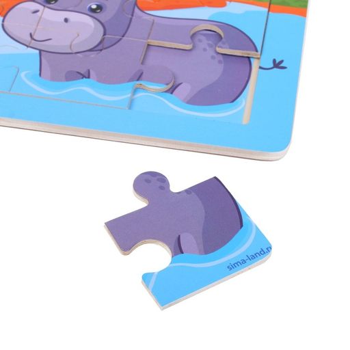 Пазл большой Африка, 30 элементов - Лесная мастерская фото 8