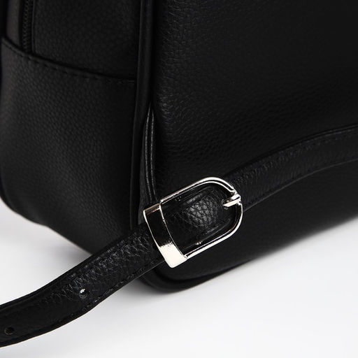 Рюкзак женский городской TEXTURA, цвет чёрный  фото 5