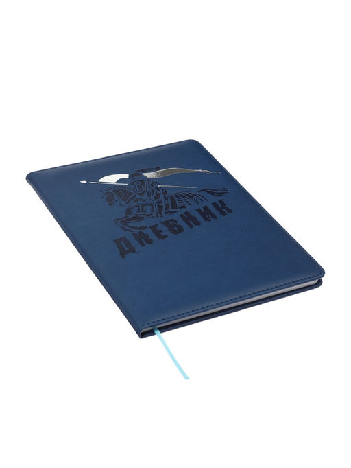 Дневник школьный «Рыцарь» 1-11 класс, ляссе, обложка искусственная кожа, синий
