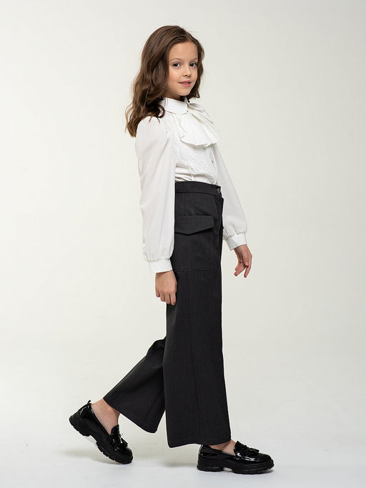 Школьные брюки для девочки Mooriposh, модель 0429