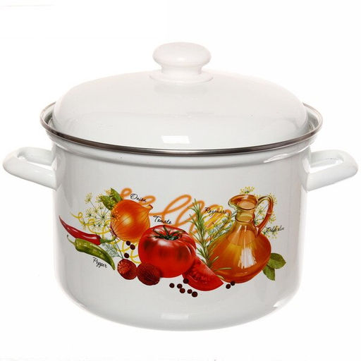 Кастрюля 3,0л 16124 АП2 Итальянская кухня - Лысьвенские эмали фото 2