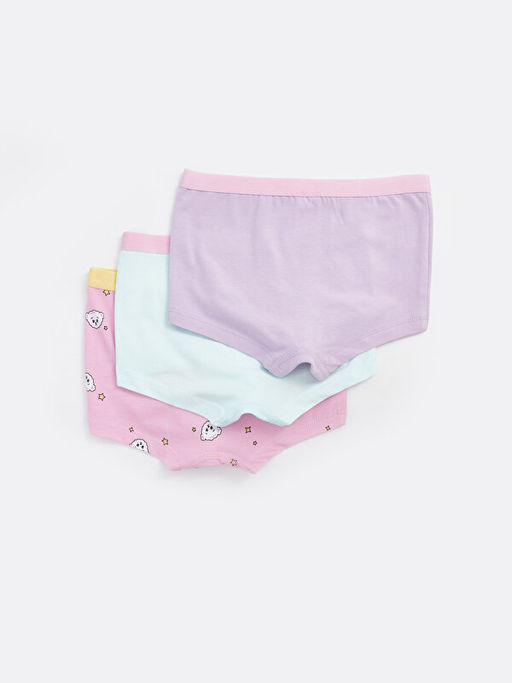 Bask?l? K?z ?ocuk Boxer 3l? - Waikiki фото 2