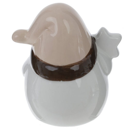 Фигурка декоративная подвесная "Снеговик", L3,5 W3 H5 см, 4в.