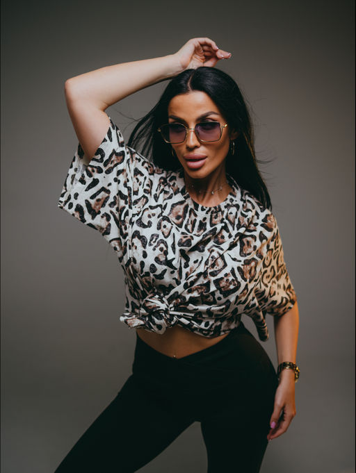 Ирбис футболка женская (Энимал)