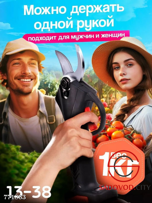 Аккумуляторный секатор