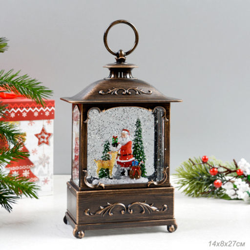 Светильник настольный новогодний 14х8х27 / NG206-26 /уп 12/ музыкальный - Галеонтрейд фото 9