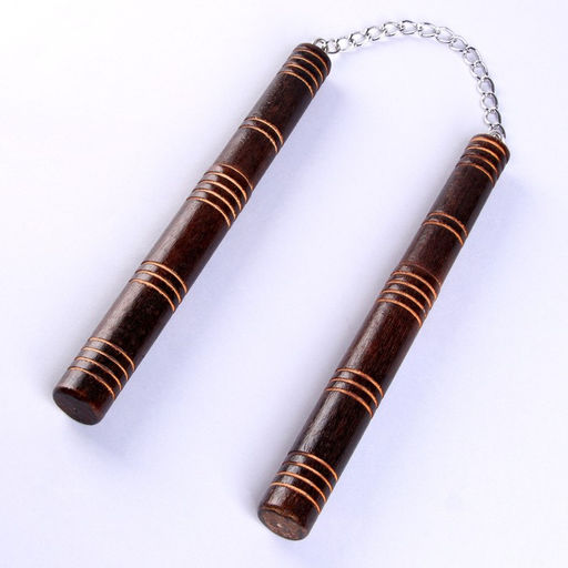 Детское деревянное оружие Нунчаки 25 2 2 см - Simaland фото 3