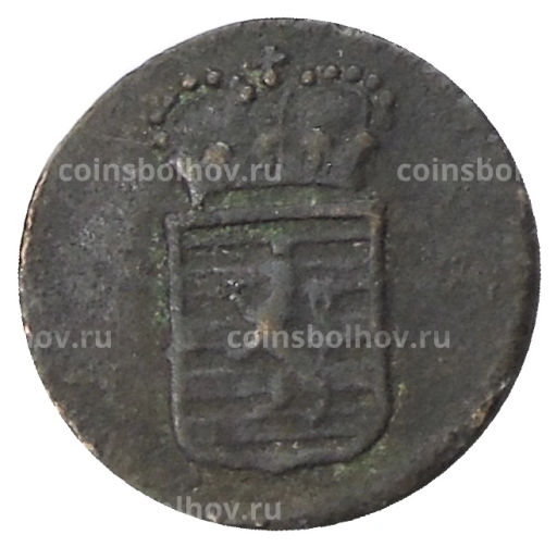 Монета 1/2 лиарда 1789 года Люксембург