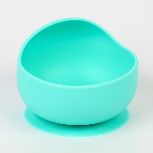 Набор для кормления: нагрудник, тарелка 2шт, стакан, приборы, Крошка Я, бирюзовый  фото 2