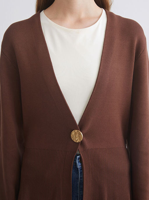 V Yaka Kad?n Triko H?rka