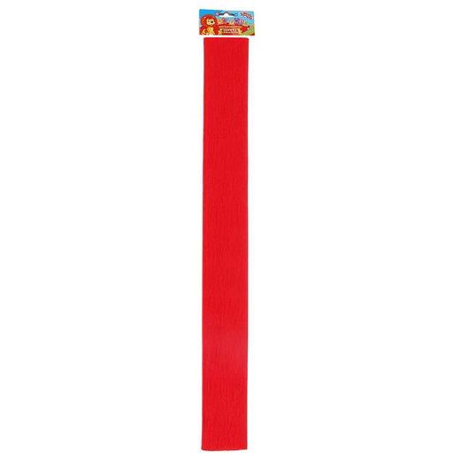 Цена за 10 шт. Бумага крепированная 50×200 см, в рулоне, 32 г/м², красная