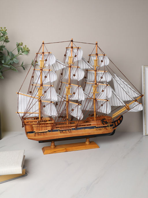 Макет парусного корабля 56х48см / 85026-60i /уп 4/ - Галеонтрейд фото 6