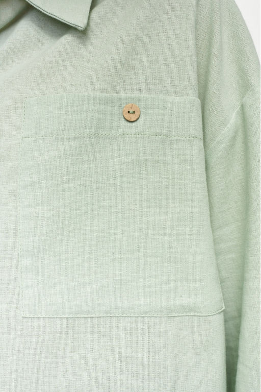 Костюм лён рубашка/шорты Irish Mint - Erist store фото 9