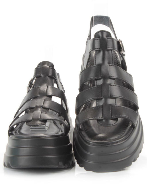 08-PEY337-2 BLACK Босоножки женские - Фабричный китай фото 9