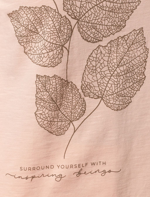 VILATTE / Футболка из фактурного полотна с авторским принтом  фото 2