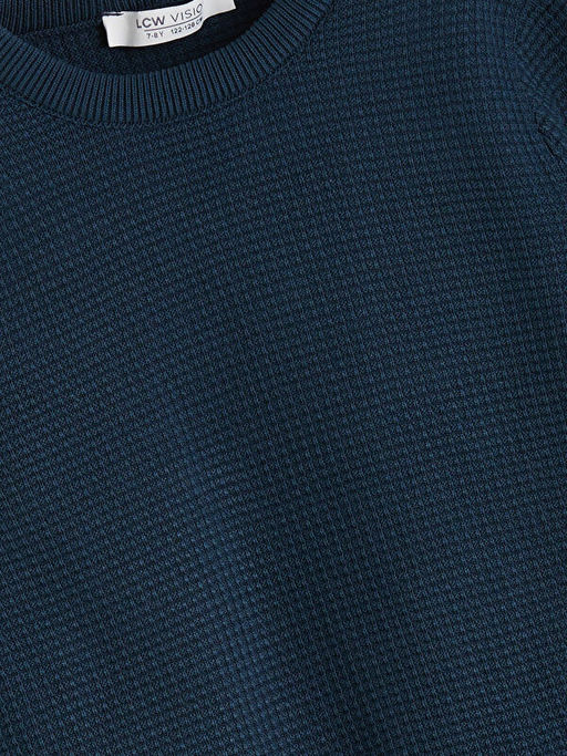 Bisiklet Yaka Erkek ?ocuk Triko Kazak