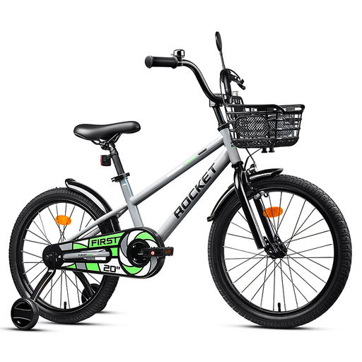 Велосипед 20" Rocket First, цвет серый