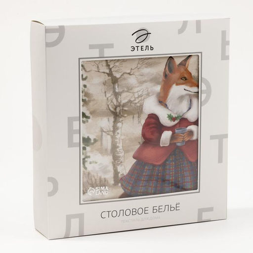 Скатерть новогодняя Этель Winter holidays150х220см +/-3см с ГМВО, хл100%  фото 8