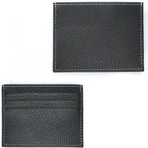 Визитница-кардхолдер Croco-ВК-214 н/к, 1отд, 3карм, черный флотер (40) 227210