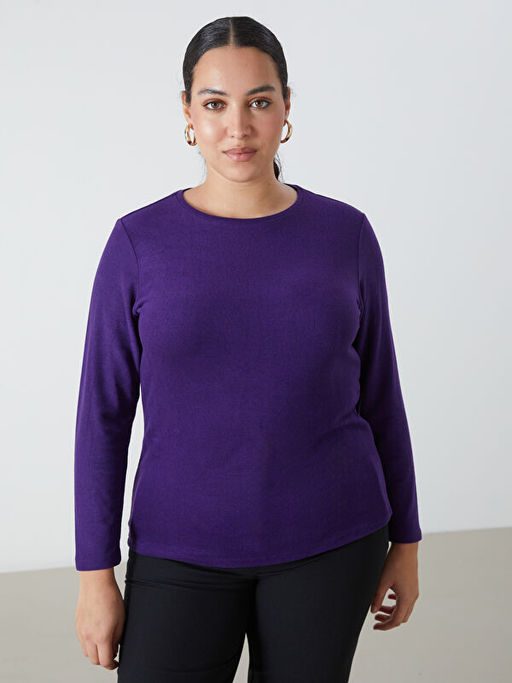 Bisiklet Yaka Kad?n Ti??rt