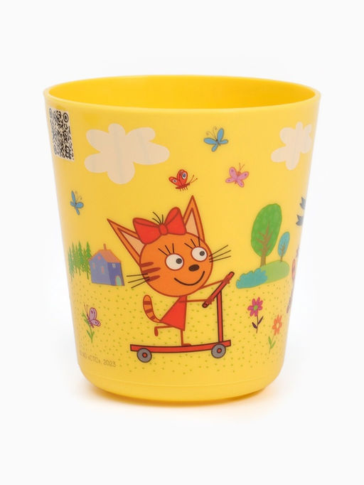 Цена за 2 шт. Стакан детский Три Кота, 270 мл