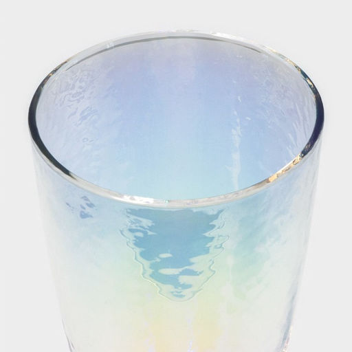 Бокалы для шампанского Magistro «Жемчуг», 270 мл, 7.5×26 см, набор 2 шт., стекло, перламутровые