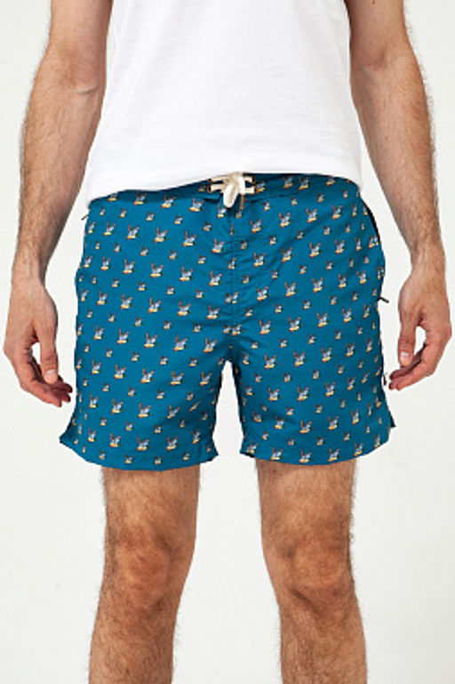 Шорты ЗАПОРОЖЕЦ Classic Ducks TEAL  фото 2