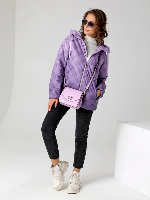23127 Куртка сиреневый - Dizzyway фото 2