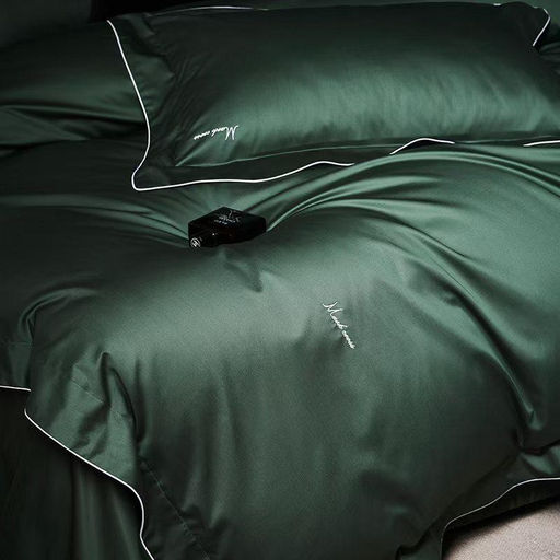 КПБ Mency Winni Mark Cross Бархатный сатин MENWMC008 2 спальный