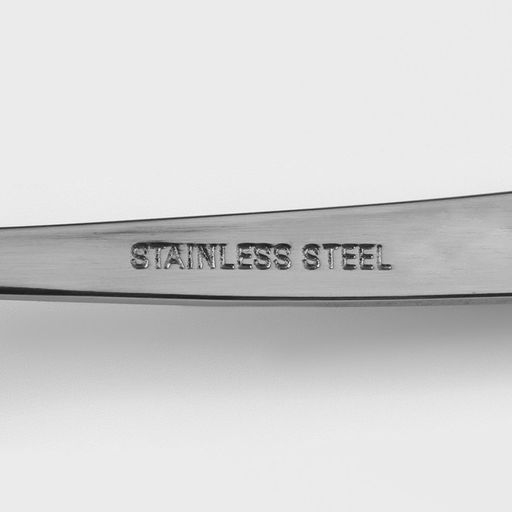 Цена за 6 шт. Вилка столовая Доляна Верона, длина 19.6 см, толщина 2 мм, нержавеющая сталь, серебристая  фото 3