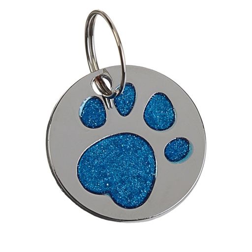 Цена за 6 шт. Адресник под гравировку Блестящая лапка, 2,2 см, фасовка по 6 шт, микс цветов - Пижон фото 7