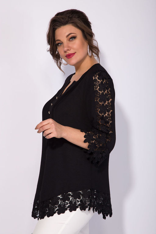 Костюм Liliana 1288-Бр-Л черный+белый  фото 2