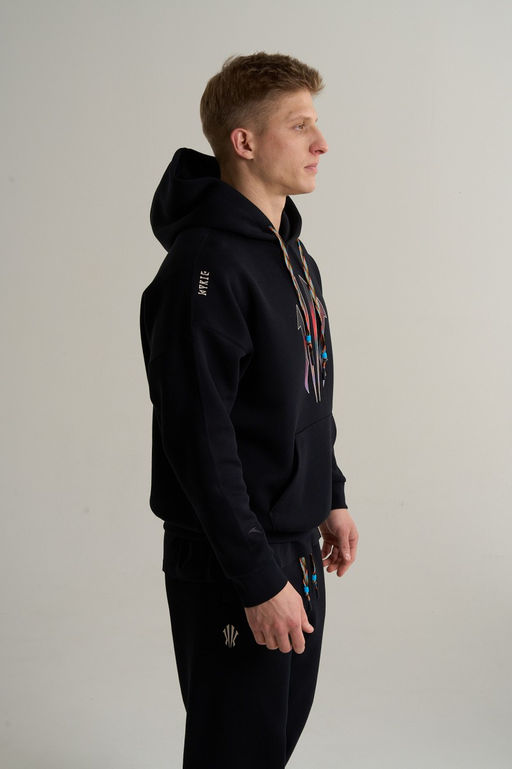 Худи Черный KAI Sweat Hoodie - Anta фото 6