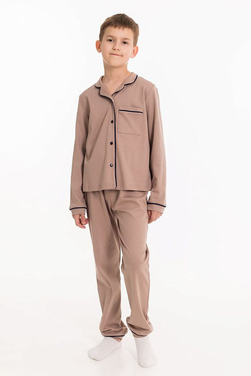 Пижама М224113а коричневый