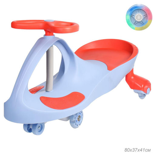 Толокар QT-8097 сиреневый/светящиеся полиуретановые колеса 80 мм/уп5 - ГалеонТрейд фото 9