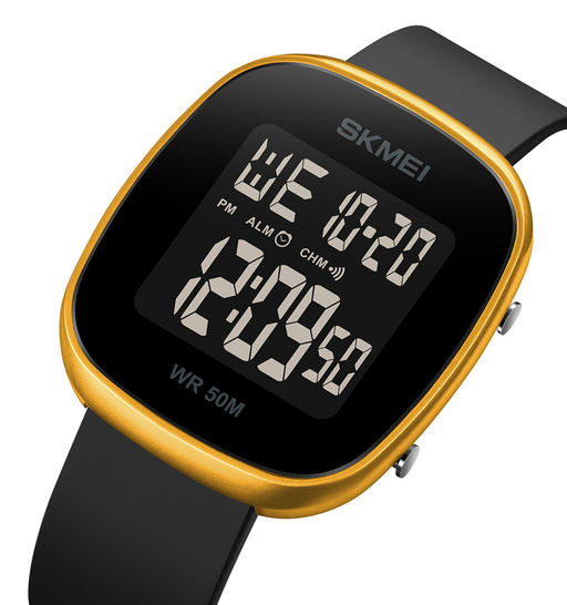 Часы наручные Skmei мужские электронные спортивные 1843gold