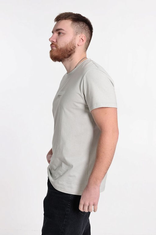 Футболка М122036Пе Серый - Елена фото 4