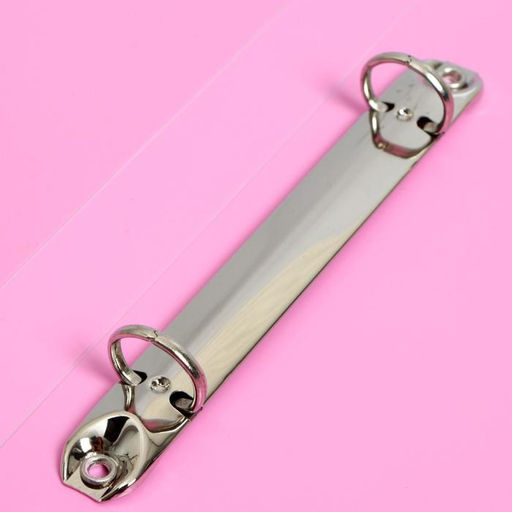 Папка на 2 кольцах А4, Calligrata, 18 мм, 500 мкм, розовая  фото 3